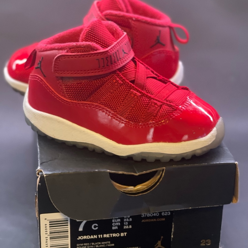 AIR JORDAN 11 RETRO TD 'WIN LIKE '96' Toddler size 7c